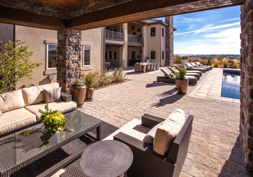 Paver patios by Stone Creek Hardscapes in Colorado
