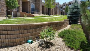 Retaining Wall Paver Install Stone creek hardscapes