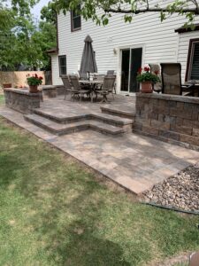 denver patio picture for our process Stone Creek Hardscapes