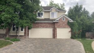 Denver paver driveways installation by Stone Creek Hardscapes in Colorado