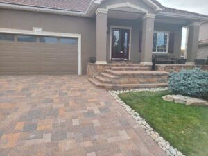 Gallery Lonetree paver front entries installation by Stone Creek Hardscapes in Colorado