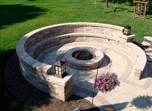 Denver Paver Fire Pit Installation Stone Creek Hardscapes