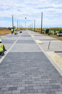 professional commercial paver contractor project in Colorado