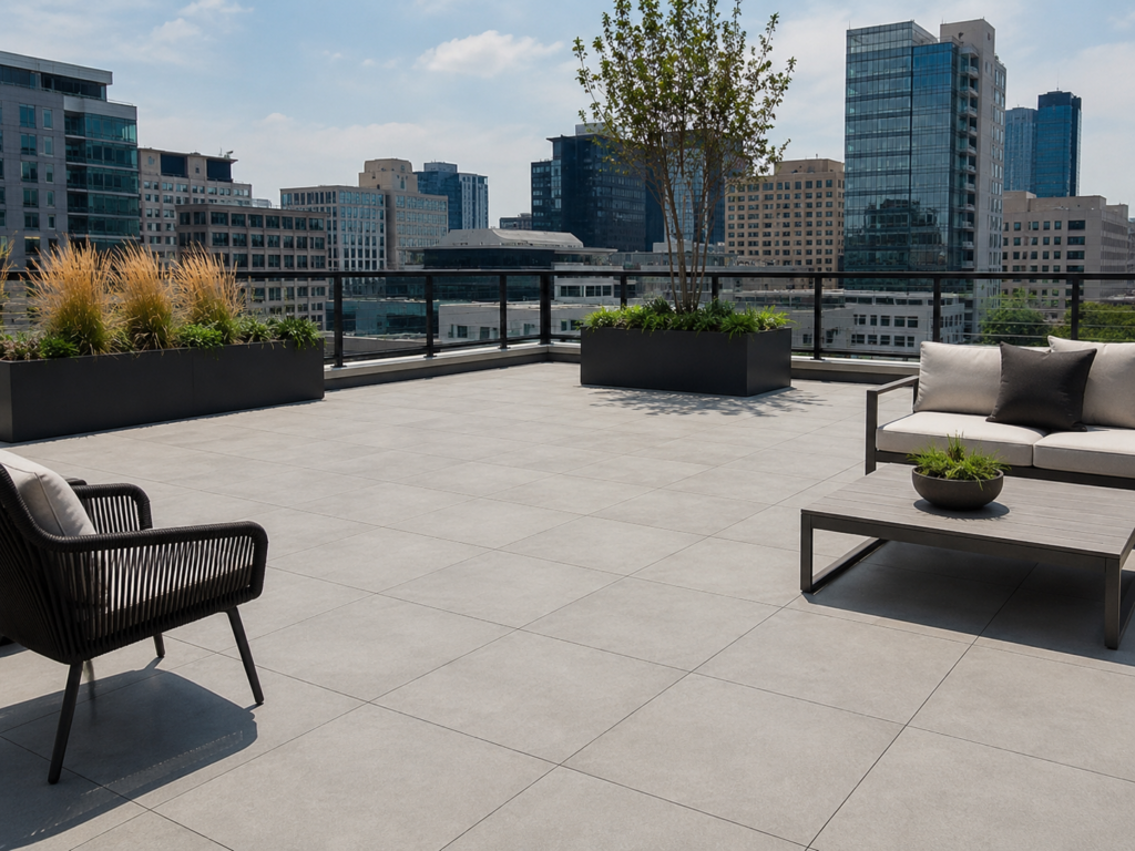 Pedestal Pavers Denver | Rooftop & Porcelain Paver Systems